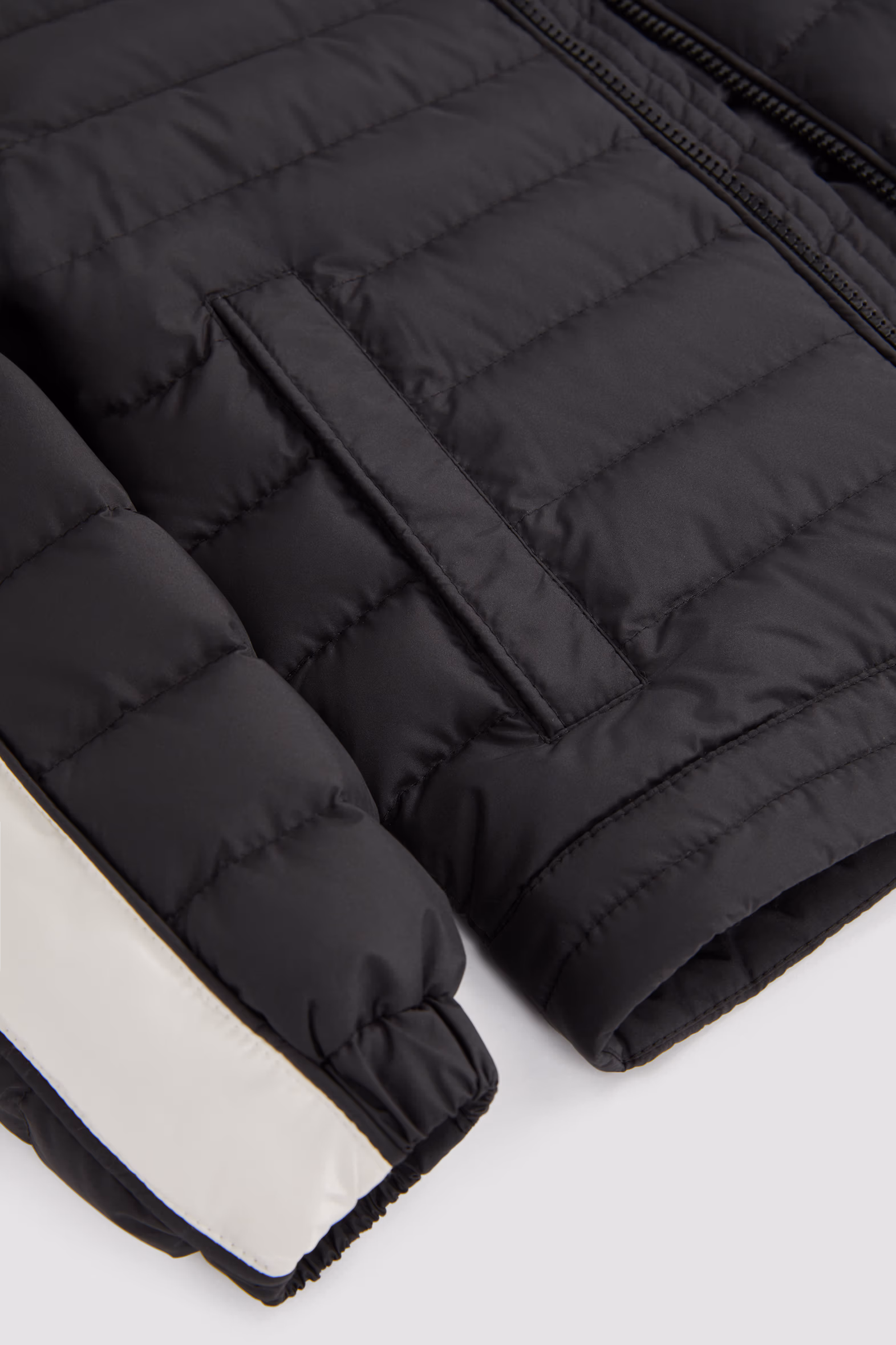 Jacobus Down Biker Jacket Boy Black Moncler 6